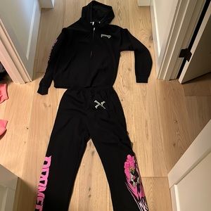 Deadly doll doomed sweatsuit